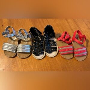 Girl’s Sandals Bundle Size 6 (4 Pairs)